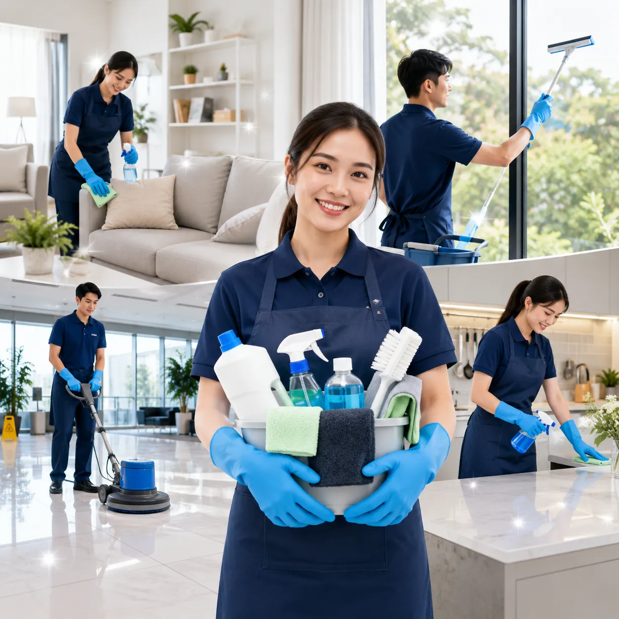 ยกระดับความสะอาดให้บ้านและธุรกิจ บริการทำความสะอาดครบวงจร ที่ใช่สำหรับคุณ